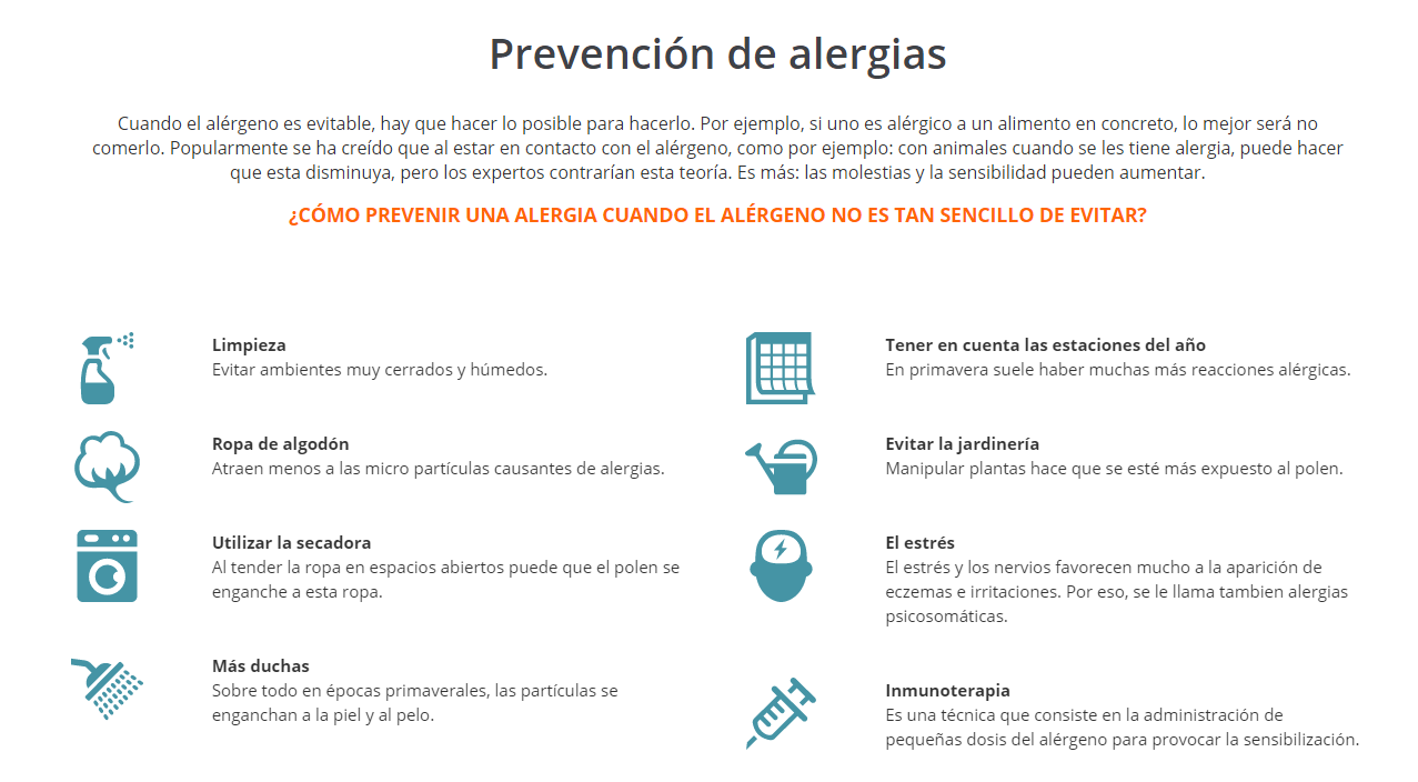 Síntomas de alergias respiratorias Síntomas de alergias respiratorias
